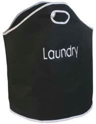 Spacious laundry bag Integrated carrying handles Quality