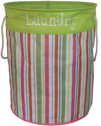 Spacious laundry bag Rope carrying handles Striking designs
