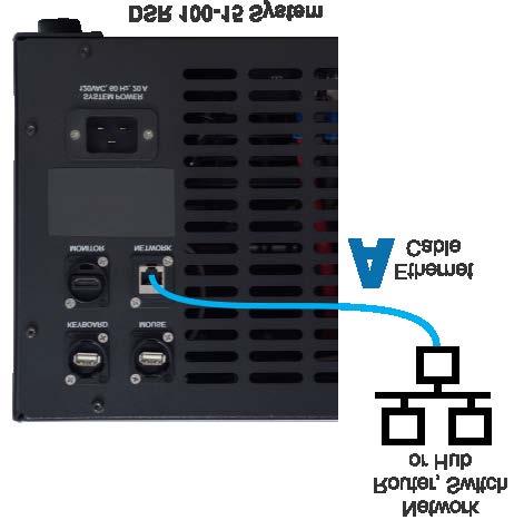 Controlling the DSR 100-15 Through a Network To access and control the DSR 100-15 through your local network, complete the steps below: A.