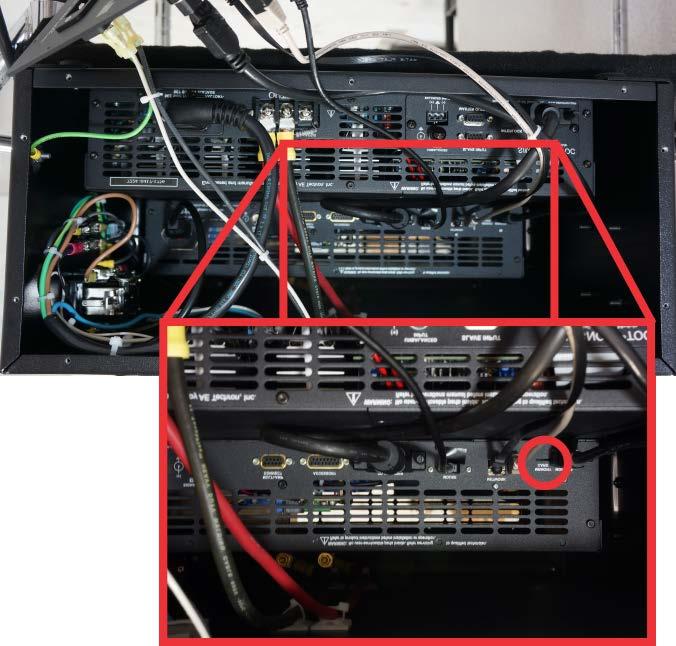 Accessing the Memory Card Slot To access the Memory Card slot located on the Controller's back panel inside the DSR 100-15 unit, complete the steps below: A.