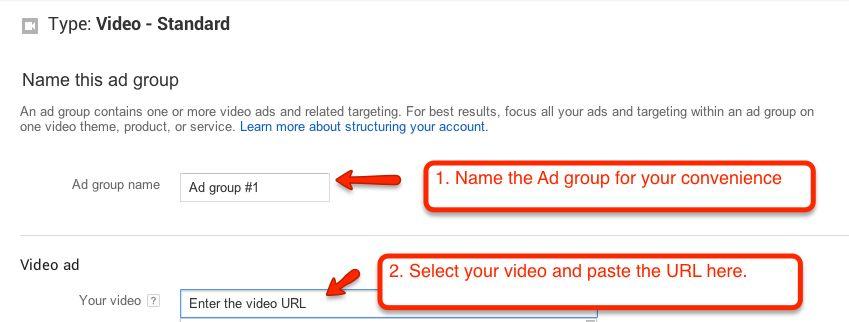 When you add a video URL, a new menu will pop up and you will be able to choose the type of