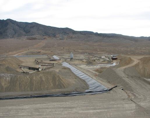 Pershing s Assets: State-of-the-Art Heap Leach Gold Processing Facility Includes heap leach pads (permitted capacity of