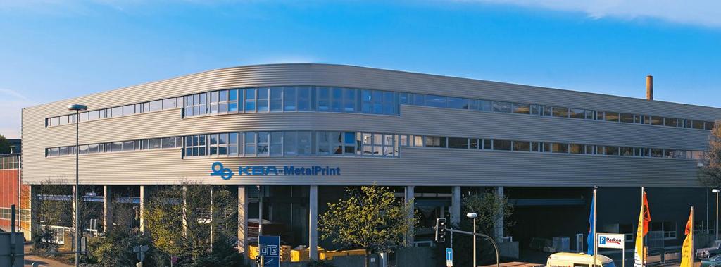 Company Data KBA-MetalPrint Located in Stuttgart / Germany Sales 2012 EUR 80 million Sales 2013 prospect EUR 90