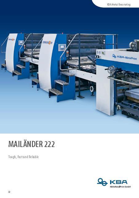 Printing Machines Mailänder