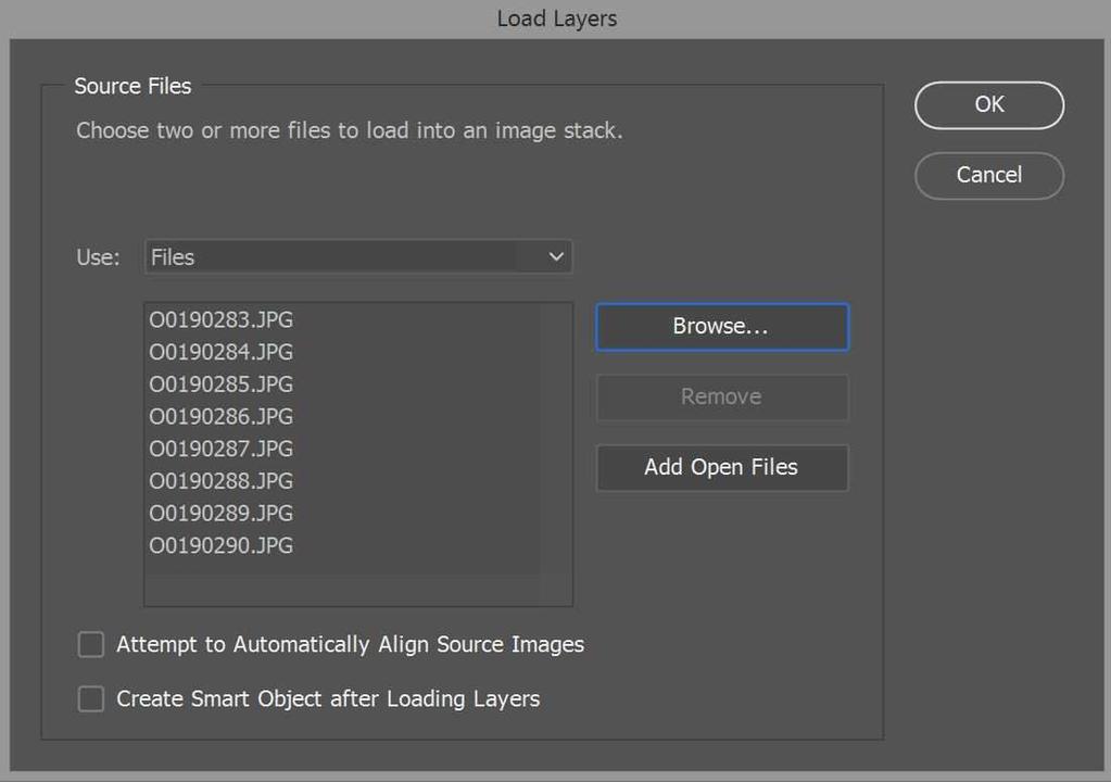 How to stack images in Photoshop CC 1. Open Photoshop CC 2.