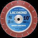 SGC SERIES GREEN / EARLY ENTRY BLADES FOR MEDIUM AGGREGATE GREEN Green Concrete / Early Entry blades for use with standard arbor saws.