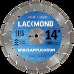 MULTI-APPLICATION BLADES STS-6 MULTI- APPLICATION BLADE TURBO CURED, GREEN, ASPHALT,, STONE, GRANITE, PILING, OVERLAY,, 30% MORE LIFE COMPARED TO TRADITIONAL BLADES AGGRESSIVE CUTTING USE WET OR DRY