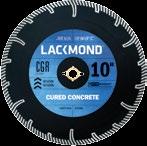CGR HARD MATERIAL TURBO BLADE TURBO SINTERED CURED, RIVER ROCK, GRANITE, HARD MATERIALS FOR USE ON HARD MATERIALS FAST, CLEAN CUT ULTRA LONG LIFE Lackmond s CGR series turbo blades are designed to be