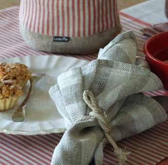 TABLE LINEN: STRIPES COLORS All natural