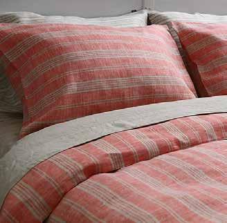 BED LINEN: STRIPES COLORS Fantasy invites itself into the LinenMe bed with