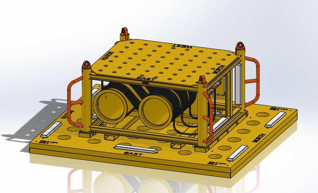 3. CABLE END MODULES The CEM consists typically of a top assembly, and a mud-mat foundation.