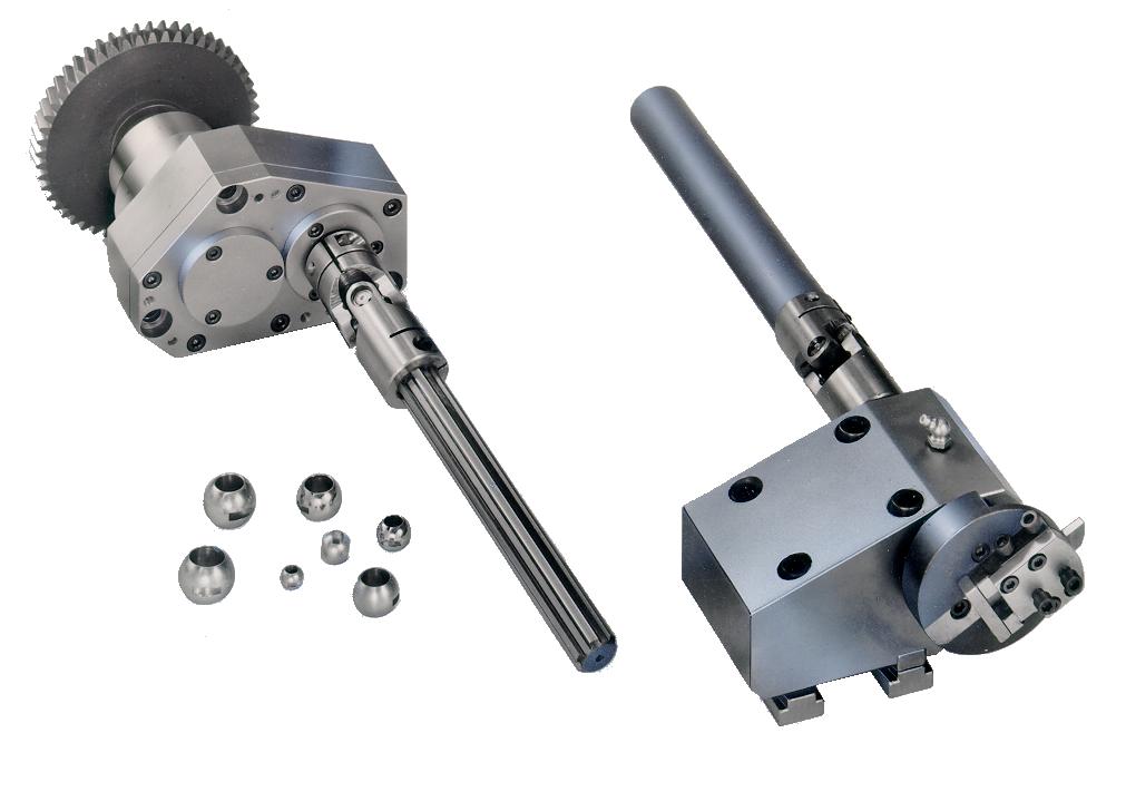 SLOTTING ATTACHMENT This attachment is designed to create radial slots on the external surface