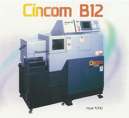 B12 CNC Swiss Turning Centers 1 1/2MM to 12MM (.040in. to.500in).