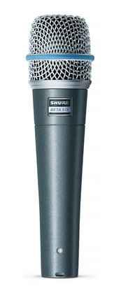 30 Shure BETA 58A - Vocal Microphone * Frequency response tailored for vocals * Uniform supercardioid pattern * Neodymium magnet * Hardened steel mesh grille * Steel Mesh Grill * Pneumatic Shock