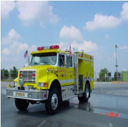 Attack - the unit can be either a mini-type pumper (250 gpm) or a class A pumper