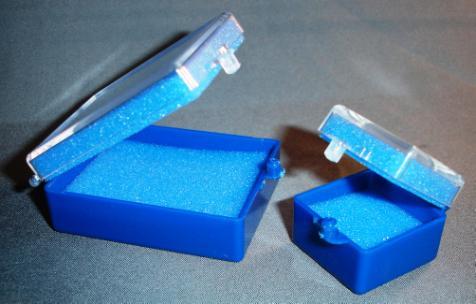 Crown Boxes Snap type Hinged Lid with pre-inserted foam fillers