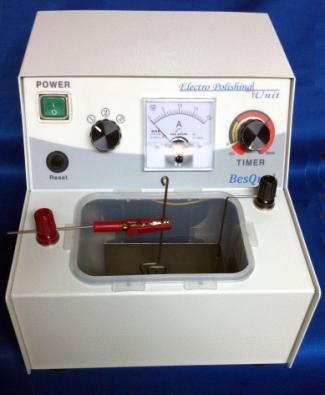 25 Electro Polishing Unit: BesQual-S700 #910 This unit is used to remove impurity fast and