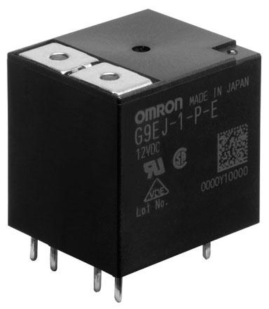 New Product News G9EJ--E Compact Capable of Switching 4 V A DC loads Actualize a high capacity interruption through the function of extinction of magnetic arc by adopting high-efficiency magnetic