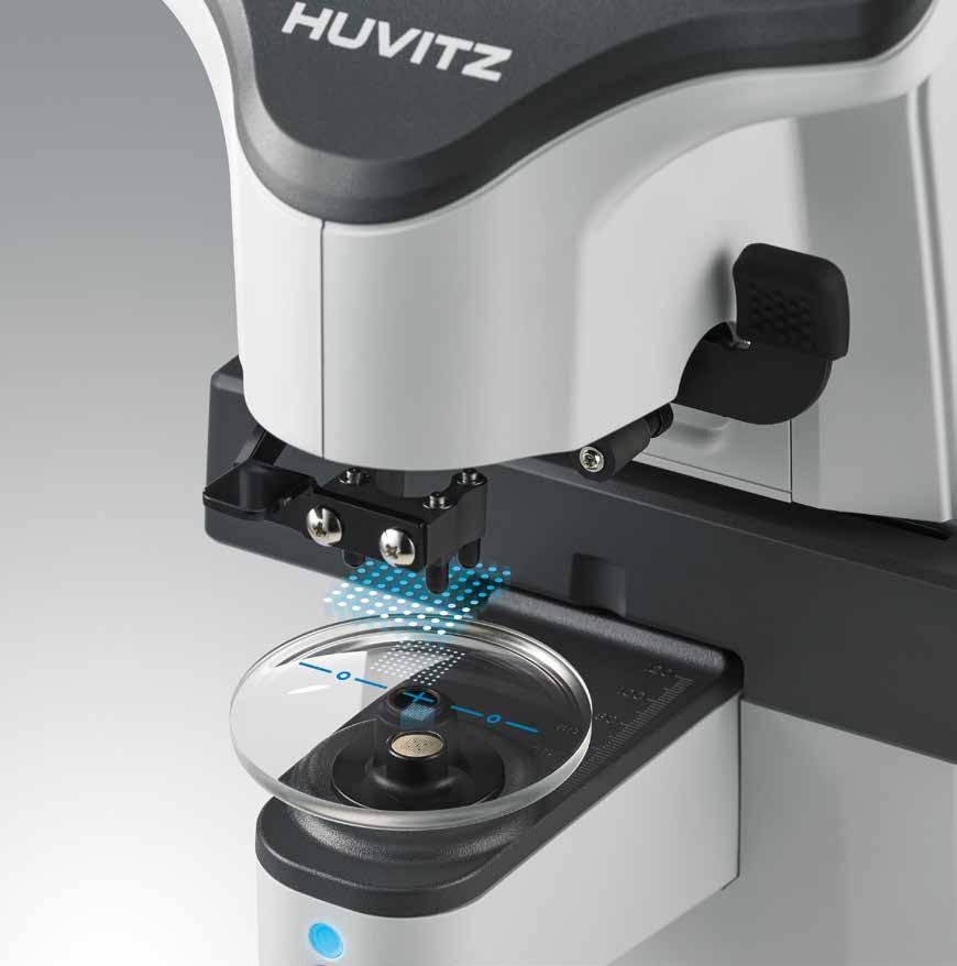 Our New Generation of Lensmeter with the Hartmann Seonsor Wavefront Analysis Technology Wavefront Analysis Technology with the Hartmann Sensor Providing more