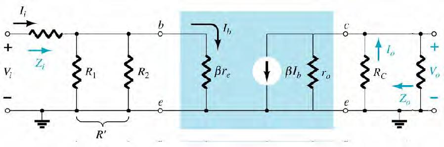 Voltage divider with R S and R L Voltage gain: