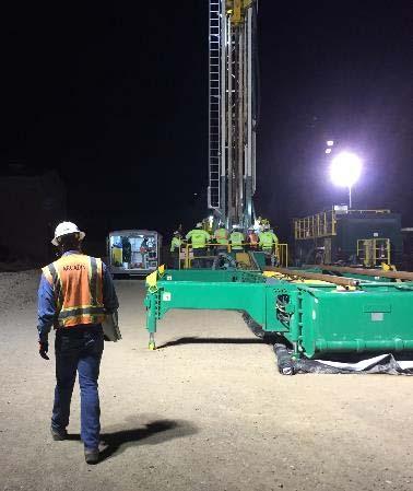 Summary The new well field met all evaluation considerations and lead to the successful and timely shut down of the underground mine A collaborative effort combining directional and conventional