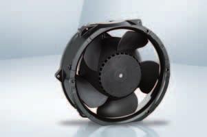 max. 680 m 3 /h DC diagonal fans Series DV 6400 TD TURBOFN 72 x 60 x 5 mm Information min max min max Material: Housing: Die-cast aluminium Impeller: GRP ) (P) Direction of air flow: Exhaust over