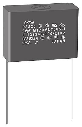 NOISE SUPPRESSION CAPACITORS PA Series 275 VAC Fax Back Document #1101 PA SERIES Wide temperature range Best price/performance series Popular size configuration NEW ELECTRICAL SPECIFICATIONS Standard