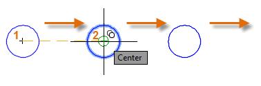 GUIDE TO AUTOCAD BASICS: MODIFYING Create Multiple Copies You can use the two-point method as a repeating sequence.