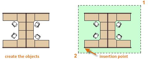 Use this method if you do not plan to insert the block into any other drawing.