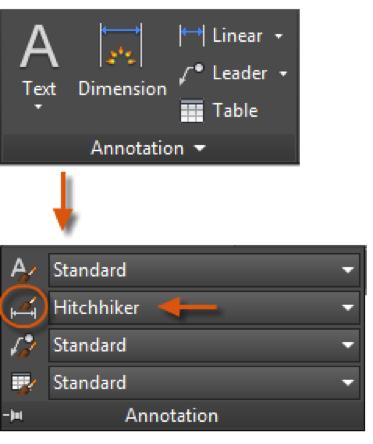 GUIDE TO AUTOCAD BASICS: DIMENSIONS Dimension Styles Dimension styles help establish and enforce drafting standards.