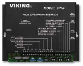 Designed, Manufactured and Supported in the USA PRODUCT MANUAL COMMUNICATION & SECURITY SOLUTIONS ZPI-4 Four Ze Interface January 27, 2016 Four Ze Interface The ZPI-4 is a four-ze touch te ctrolled