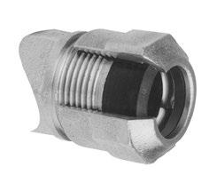 Pack Joint Connections In a compression coupling, too much can hurt as much as too little.