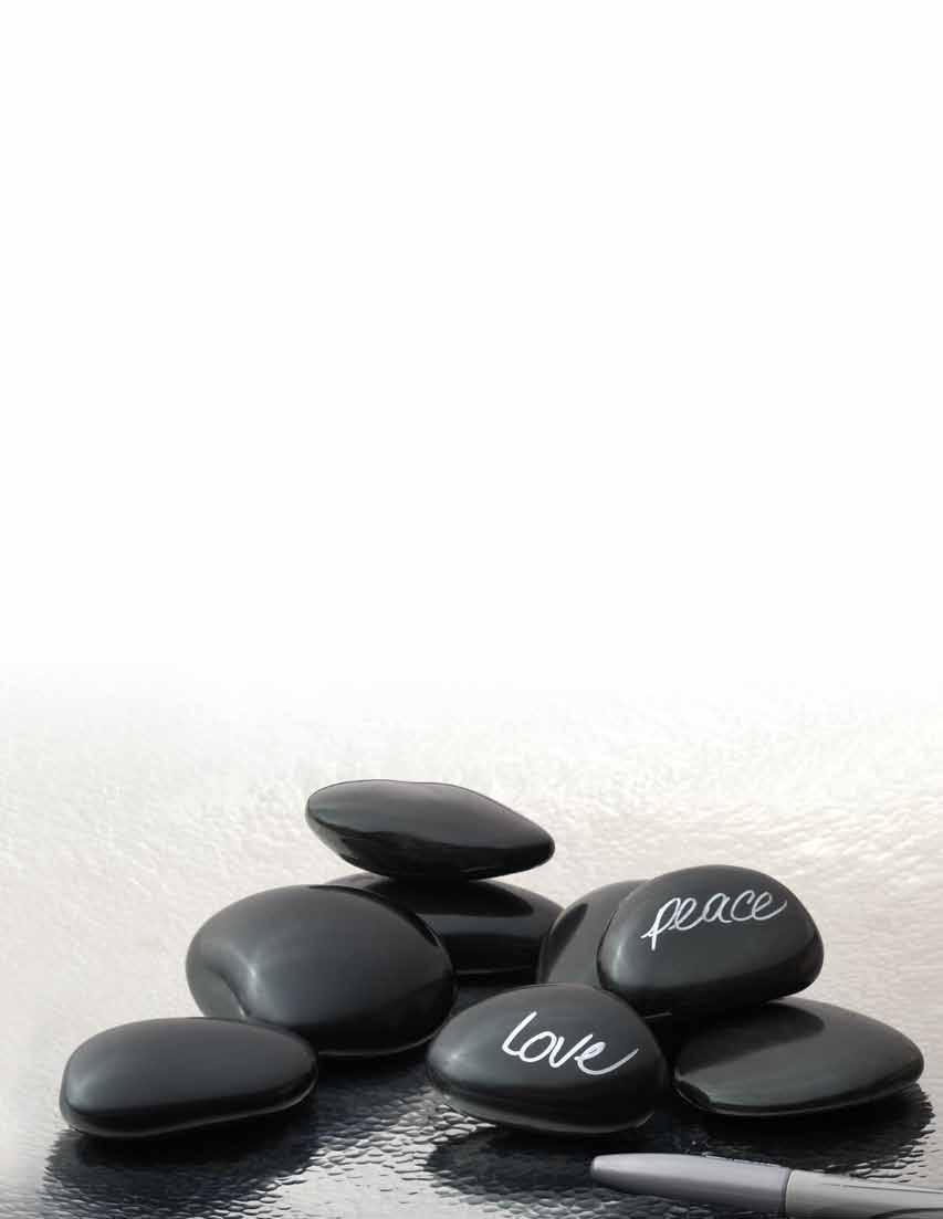 write-on stones Use the Write-on Stone Kit as a personalized table setting or placeholder