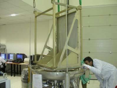 PHARAO GROUND TESTING EQUIPMENT (CNES, France) Vacuum chamber