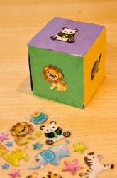Animal Dice Looking for a fun way to encourage imaginative play? Get your preschooler to craft her own "critter dice" cute, six-sided, animal-themed dice.