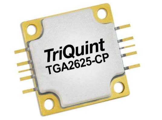 Product Description Qorvo s is a packaged high-power X-Band amplifier fabricated on Qorvo s QGaN25 0.25 um GaN on SiC process. Operating from 10 to 11 GHz, the TGA2625- CP achieves 42.