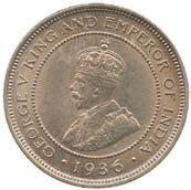 (1910-1936), Cupro-nickel 5-Cents, 1919  Virtually mint
