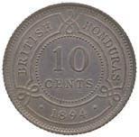 862 863 862 Victoria (1837-1901), Silver 10-Cents, 1894 (KM 8).
