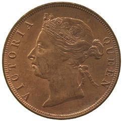 British Honduras 805 Victoria (1837-1901), Bronze Cents (2), 1885,