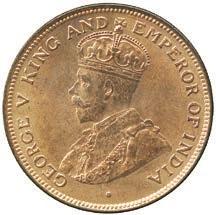 822 823 824 822 George V (1910-1936), Bronze