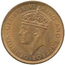 VI (1936-1952), Bronze Cent, 1937 (KM 21).