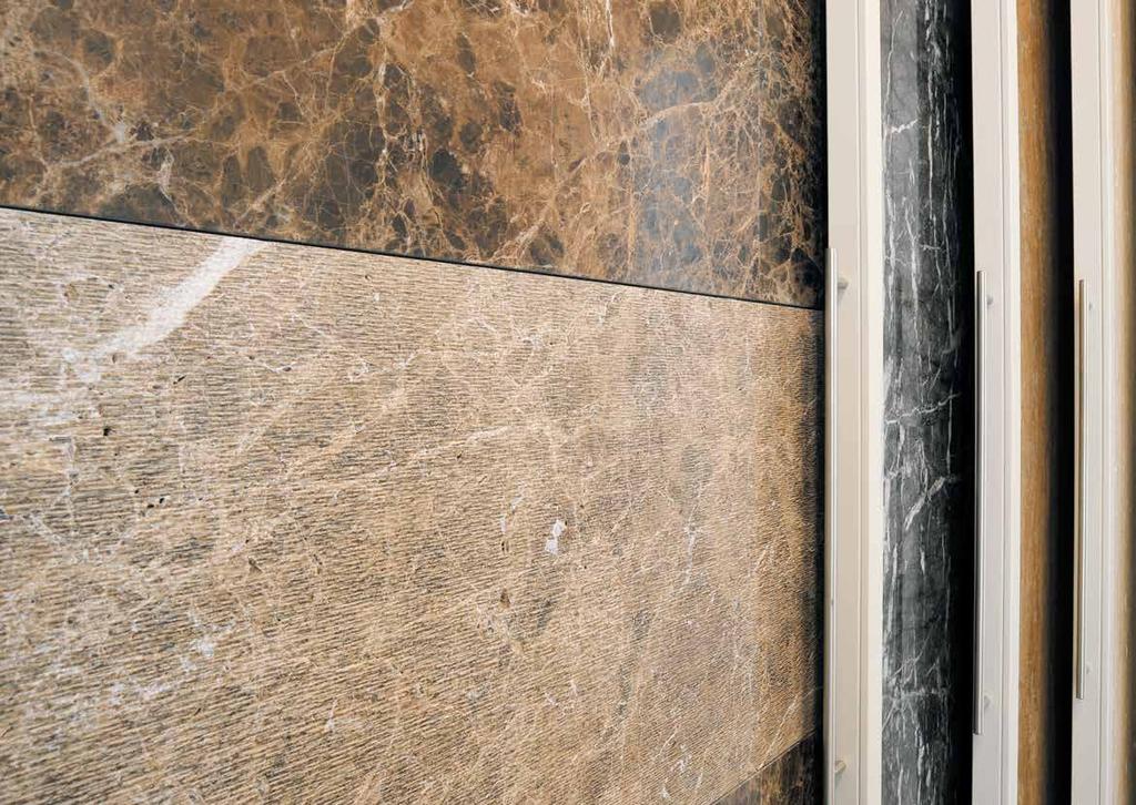 [ the LIST MARBLE PRODUCTS Domos proposes a vast selection of marbles, onyxes and travertines for the creation of bespoke projects.