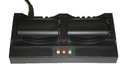 If you plan on running a base receiver for an extended period, it is suggested that you use a Battery Clip Cable to connect the auxiliary power connector to an external 12 volt battery.