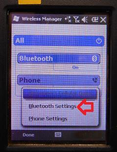 Here are the instructions for configuring a Bluetooth connection: 1.