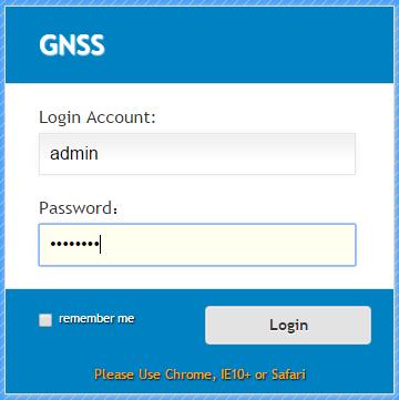 Open a browser window on your PC and type in the GPS IP address: http://19