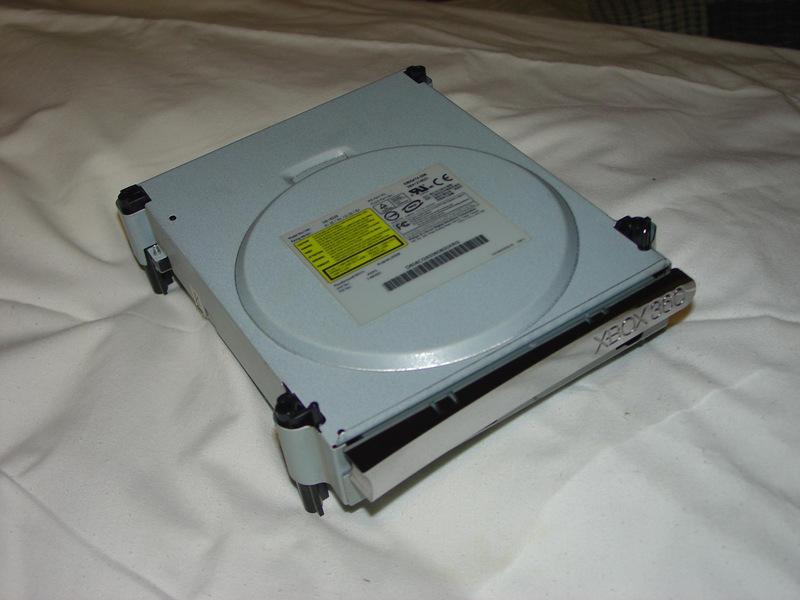 Re-assemble the DVD drive, now it is ready to go back in the xbox.