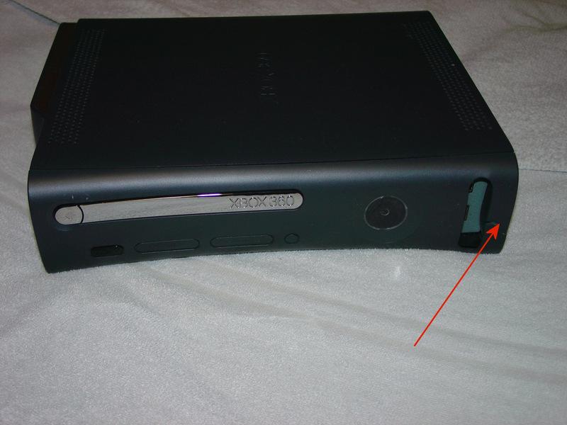 Step 1 Repairing Xbox 360 Stuck Optical Drive The first step is to remove the hard drive if one is