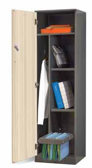 GO With Color Adding a pop of color to your lockers can make a dramatic statement in any space.