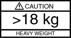For Safety Warning Always refer to the operation manual when working near locations at which the alert mark, shown on the left, is attached. If the operation, etc.