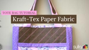 DIY Tote Bag: Kraft Tex Paper